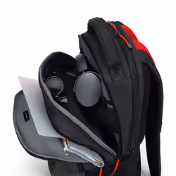 DICOTA D32119-RPET backpack Casual backpack Black, Red Polyester, Recycled polyethylene terephthalate (rPET) - Additional view 7