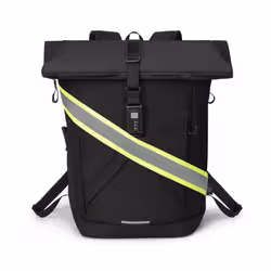 DICOTA D32175-RPET backpack Roll top backpack Black Polyester - Additional view 5