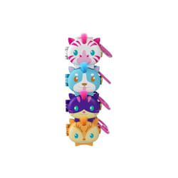 Mattel  Polly Pocket Pet Connects Compact Toys, Assorted Color - Set of 4
