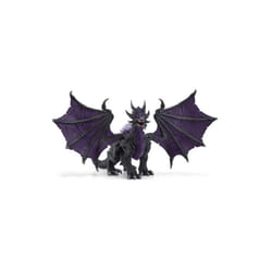 Schleich  Eldrador Shadow Dragon Figurine, Black & Purple - Pack of 2