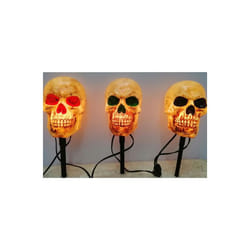 Celebrations  Incandescent Halloween Skull Pathway Decor