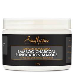 Shea Moisture African Black Soap Bamboo Charcoal Masque 340ml