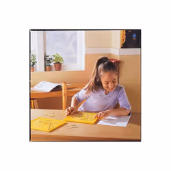 LEARNING RESOURCES LER0153 GEOBOARD 5 X 5 PLASTIC 7 10-PK