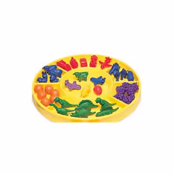LEARNING RESOURCES LER0196 CIRCULAR SORTING TRAY-7 COMPARTMENTS