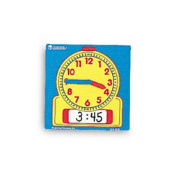 Learning Resources Write & Wipe Student Clocks, Set of 10