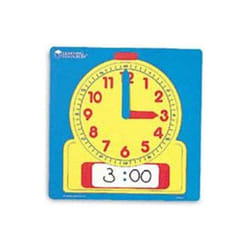 Learning Resources Write & Wipe Student Clocks, Set of 10