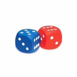 LEARNING RESOURCES LER2228 FOAM DICE DOT