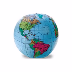 LEARNING RESOURCES LER2432 12 INFLATABLE GLOBE
