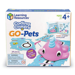 Learning Resources Coding Critters Go-Pets: Dipper the Narwhal motor skills toy