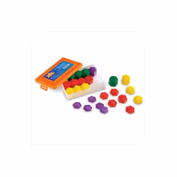 LEARNING RESOURCES LER4292 54 PIECE METRIC WEIGHT SET