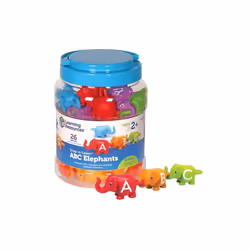 Learning Resources Snap-n-Learn ABC Elephants, 2 yr(s), Multicolour