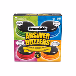 Learning Resources LRN3769 Recordable Answer Buzzers