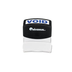 Universal  Message Stamp- VOID- Pre-Inked-Re-Inkable- Blue