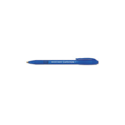Paper Mate  ComfortMate Ballpoint Retractable Pen  Blue Ink  Fine  Dozen