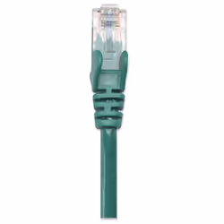 Intellinet Network Patch Cable, Cat5e, 3m, Green, CCA, U/UTP, PVC, RJ45, Gold Plated Contacts, Snagless, Booted, Lifetime Warranty, Polybag - Additional view 4