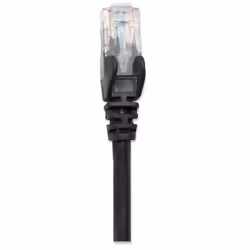 Intellinet Network Patch Cable, Cat6, 5m, Black, CCA, U/UTP, PVC, RJ45, Gold Plated Contacts, Snagless, Booted, Lifetime Warranty, Polybag - Additional view 4