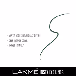 Lakme Insta Liquid Eye Liner Green 9ml