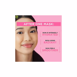 Garnier Hyaluron Sheet Mask (Pink) x10