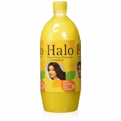 Halo Shampoo & Conditioner with Natural Egg Protein for Soft Hair 1L