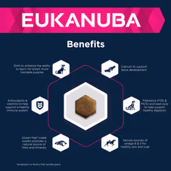 Eukanuba Grain Free Complete Dry Dog Food for Puppy Large and Giant Breeds with Fresh Chicken 12 kg