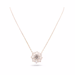 Swarovski Sunshine Flower Necklace & Earring Jewellery Set