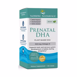Prenatal DHA Vegan, 500mg - 60 softgels - 60 softgels