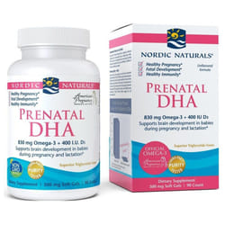 Nordic Naturals  Prenatal DHA, 830mg , Strawberry, 90 softgels