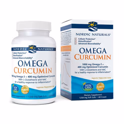 Nordic Naturals Omega Curcumin, 1000mg - 60 softgels