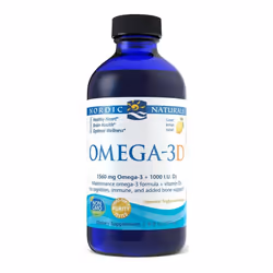 Nordic Naturals  Omega-3D, Lemon , 1560mg - 237 ml.