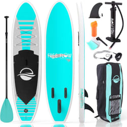 SereneLife Inflatable Stand Up Paddle Board, SUP Board- Paddleboards for Adults & Youth, Paddle Board Accessories,15.25 cm Thick Standup Paddleboardin