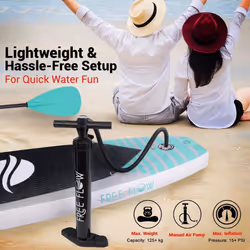 SereneLife Inflatable Stand Up Paddle Board, SUP Board- Paddleboards for Adults & Youth, Paddle Board Accessories,15.25 cm Thick Standup Paddleboardin