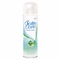 Gillette Satin Care Sensitive Skin with Aloe Vera Shave Gel 200ml