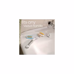 Gillette Venus ComfortGlide Coconut with Olay Razor Blades Women, Pack of 3, 2-In-1 Razor Blade Refills with Moisture Bars
