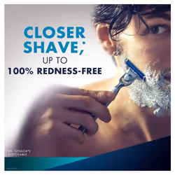 Gillette Mach3 Manual Razor Men's Blades Replacement Refills - Pack of 4 Blades