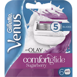 Gillette Venus Comfortglide Sugarberry Olay 2in1 Women's Razor Blade