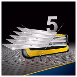4 x Gillette Fusion ProShield Men's Replacement Razor Blades & Precision Trimmer