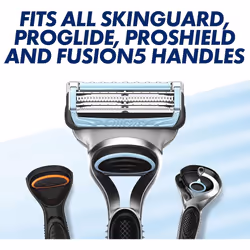 Gillette SkinGuard Sensitive Razor Blades Men Trimmer Pack of 8