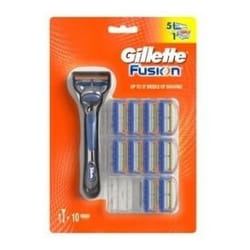 Gillette Fusion Blue, Grey