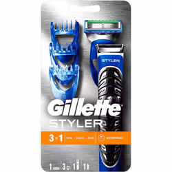 Gillette Fusion ProGlide Styler 3-in-1 Waterproof Trimmer/Razor/Shaver For Men
