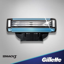Gillette Mach 3 razor blades 4 pc(s) Men