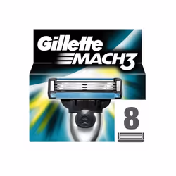 Gillette Mach3 Refill 8 Units