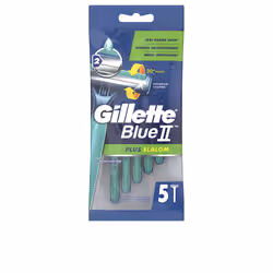 Blue II Plus Slalom disposable razor blade 5 u