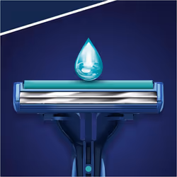 Gillette BlueII Plus Slalom Men's Disposable Razors, 8 razors