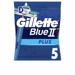 Blue II Plus disposable razor blade 5 u