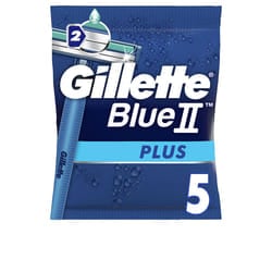 Blue II Plus disposable razor blade 5 u