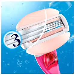 Gillette Venus ComfortGlide Spa Breeze Women's Razor +3 Blades with Gel Bars Set