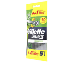 Blue 3 Sensitive disposable razor blade 5 u