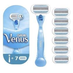 Embrace Sensitive Razor for Women with Contour Blades + 7 Refill Blades