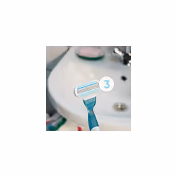 Gillette Venus Smooth Women's Shaver with 2 Razor Blades, 3 Blades with Protective Pad, Current Version