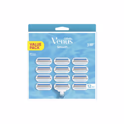 Gillette Venus Smooth, Women, Venus, Blue, 12 pc(s)